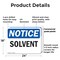 Signmission Solvent, 24 in W x Rectangle, Plastic OS-2PACK-NS-P-1824-L-18367 - alternate 5
